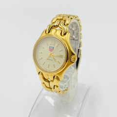 TAG HEUER S04.713M セルゴールドカラー デイト クォーツ メンズ タグホイヤー【C4327-C】のサムネイル