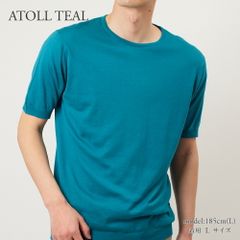 565 新品 ジョンスメドレー サドルショルダー　半袖ニット TシャツセーターM 565 新品 ジョンスメドレー サドルショルダー 半袖ニット Tシャツ