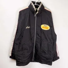 4296 岡崎恭裕選手 実使用 通勤服 ジャケット ウインドブレーカー L 競艇 ボートレース アシックス製