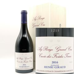 正規品 2016 コトー・シャンプノワ ルージュ アイ グランクリュ / アンリ・ジロー 750ml 木箱入 フランス 冬ギフト