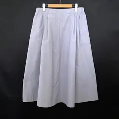 #anc アズノウアズ ドゥバズ AS KNOW AS de base スカート 3 紫系 ナイロン 大きいサイズ 美品 レディース [945229]のサムネイル