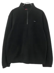 Supreme シュプリーム 19AW Polartec Half Zip Pullover ハーフジッププルオーバーフリース ブラック Lのサムネイル