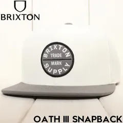 スナップバックキャップ 帽子 BRIXTON ブリクストン OATH III SNAPBACK 10777 CHROW 日本代理店正規品のサムネイル