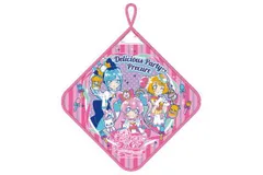 スイートプリキュア　ループタオル　名前が書ける　縁がピンクで可愛い　未使用 スイートプリキュア ループタオル 名前が書ける 縁がピンクで