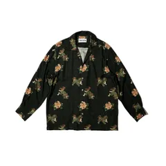 NEAT ALOHA ニートアロハ 長袖シャツ Mサイズ グリーン