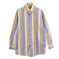 ポロバイラルフローレン ストライプ 長袖 シャツ LL Polo by Ralph Lauren メンズ 【中古】  【231003】