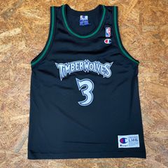 Champion NBA TIMBERWOLVES ゲームシャツ ウィリアム・エイブリー #3 キッズL ユニフォーム バスケシャツ スポーツウェア バスケット メキシコ製 ヴィンテージ ビンテージ VINTAGE ユーズド USED 古着