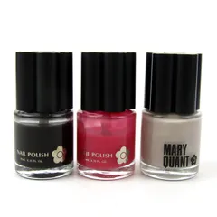 マリークヮント ネイルポリッシュ 3点セット まとめて コスメ マニキュア レディース MARY QUANT 【中古】