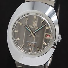 ジャンク ORIGIN オリジン自動巻 9面カットガラス 部品パーツ取り 