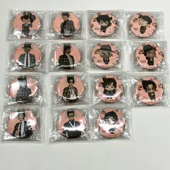 名探偵コナン　セガラッキーくじ　Vintage Look　J賞　缶バッチセット　15点セット　全種類コンプリート【送料無料】