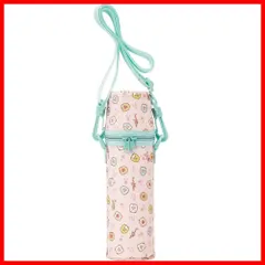 【早発送】スケーターS ショルダーベルト付 マグボトルカバー 水筒ケース 水筒カバー キティ レッド ハート 490m用 SS5