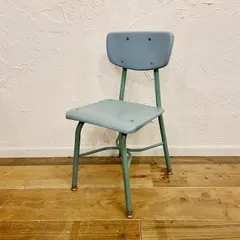 アメリカ ヴィンテージ スクールチェア キッズチェア 子供イス アメリカン 家具 椅子 飾り棚 VIRGO インテリア 60's【B3178】
