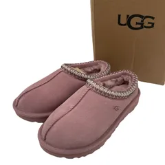 【jj様専用】新品 未使用品　UGG　アグ　タスマン　ムートン　靴　スリッポン　スリッパ　サンダル　スリッポン　シューズ　ピンク　ファー