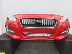 WRX STI VAB 前期 純正フロントバンパー WRブルー STIリップ付 - メルカリ