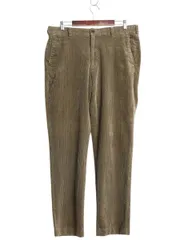 【お得なクーポン配布中!】 ブルックスブラザーズ 太畝 コーデュロイ パンツ メンズ 35 32 古着 Brooks Brothers CLARK ノータック スラックス テーパード ストレッチ