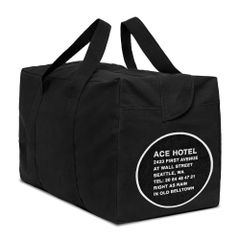 日本未発売 エースホテル ダッフルバッグ "シアトル" / ACE HOTEL DUFFLE BAG "SEATTLE" [BLACK]