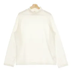 カシミヤ混タートルネックカットソー Color: WHITE F(M) カシミヤ混タートルネックカットソー - SOÉJU online store