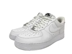 NIKE (ナイキ) AIR FORCE 1 07 FLYEASE エアフォース1 07 フライイーズ スニーカー FD1146-100 25.5cm US7.5 ホワイト メンズ/028