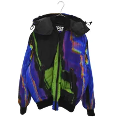 DIESEL (ディーゼル) PADDED HOODED JACKET 総柄 パデット ジップアップ ダウンジャケット マルチカラー A00705-W-ON-AOP-0EBAKのサムネイル