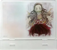 【中古】文房具その他 竈門炭治郎＆竈門禰豆子(抱き合い) 「劇場版 鬼滅の刃 無限列車編×ufotable Cafe 第二期 兄妹の絆/那田蜘蛛山編 提供イラスト ランダムアクリルメモスタンド」