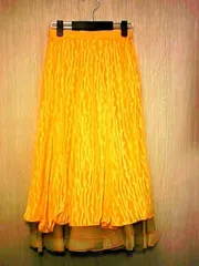 ★送料無料★9号（Ｍ）☆ダンス用光沢フレアースカート(SKN9001)