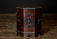李朝紙縒箱 李朝箱 紙縒箱 李朝工芸品 漆塗箱 - メルカリ