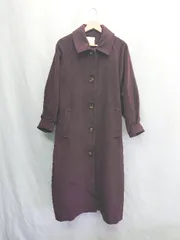 ◇ ⊆ レイカズン シック系　ベーシック 長袖 コート サイズF レッド系 レディース E  【1505130006520】