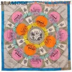 HERMES/エルメス オムニバスゲーム リミックス シルク スカーフc_139 HERMES （美品）エルメス カレジェアン 140 JEU DES OMNIBUS