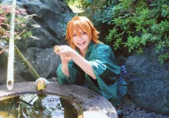 【中古】生写真(男性) 竹中凌平(浦島虎徹)/横型・膝上・キャラクターショット/舞台「刀剣乱舞 士伝 真贋見極める眼」ランダムブロマイド