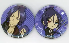 【中古】バッジ・ピンズ 六道骸 缶バッジセット(2個組) 「ひこくじ 家庭教師ヒットマンREBORN!～Insieme a un peluche～」 E賞