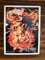 ONE PIECE カードゲーム　リミテッドスリーブ　エース・サボ・ルフィ　中古　60枚