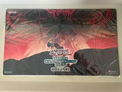 遊戯王 韓国 公式 WCQ 2025 黄金郷のアンヘルカイド プレイマット 遊戯王 黄金郷のアンヘルカイド プレイマット韓国 公式 WCQ 2025