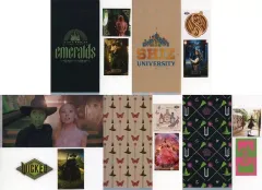 【中古】グッズセット 全5種セット チケットホルダー＆ステッカー 「一番くじ 映画『ウィキッド ふたりの魔女』」 F賞