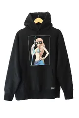 定価3.4万【美品】ワンピース × ゴッドセレクション パーカー ナミ 黒 S 定価3.4万【美品】ワンピース × ゴッドセレクション パーカー