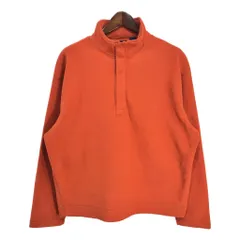 GAP ギャップ ハーフジップ フリースジャケット オレンジ (メンズ XL) 中古 古着 S9834
