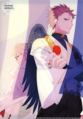 呪術廻戦 五条悟 等身大 クリアポスター 等身大メガクリアポスター 大交流展イラスト 五条悟｜Yahoo