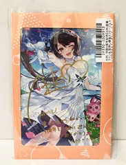 AZKi 活動4周年記念　直筆サイン&箔押し複製メッセージ入りポストカード　希少 AZKi 活動4周年記念 直筆サイン＆箔押し複製メッセージ入り