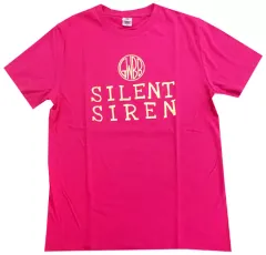 【中古】Tシャツ(女性アイドル) Silent Siren 豊洲限定Tシャツ(あいにゃんデザイン) ピンク Mサイズ 「SILENT SIREN LIVE TOUR 2018 ～“Girls will be Bears”TOUR～」 豊洲限定