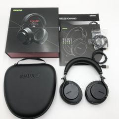 【VGP2024 金賞】SHURE シュア AONIC 50 Gen2 （第2世代） SBH50G2-BK-J  : 密閉型 外音取り込み Bluetooth 5 Type-Cケーブル接続 ANC Snapdragon Sound