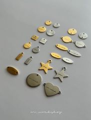 小ロットからok!10枚〜 ブランドタグ ロゴプレート オリジナルタグ