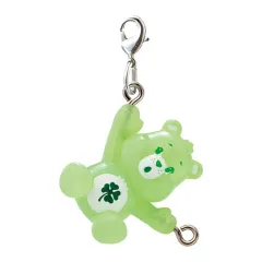 【中古】キーホルダー グッドラックベア(カニカンver.) 「ケアベア つまんでつなげてますこっと」