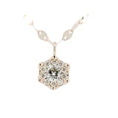 エステール ダイヤモンド ネックレス 0.31ct K18PG(18金 ピンクゴールド) 質屋出品
