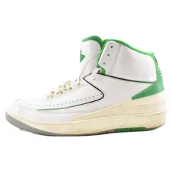 s..  AIRJORDAN2エアジョーダン2レトロラッキーグリーン箱無 JORDAN BRAND AIR JORDAN 2 RETRO WHITE/LUCKY GREEN-SAIL-LT