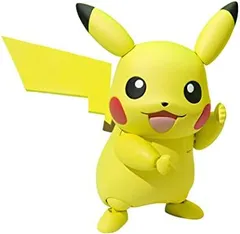【中古】S.H.フィギュアーツ ポケットモンスター ピカチュウ 約100mm PVC&ABS製 塗装済み可動フィギュア