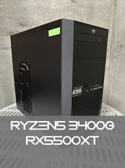 格安ゲーミング/ryzen5 3400G/RX5500XT/Windows11/SSD256GB/HDD1TB/メモリ16GB/GALLERIA