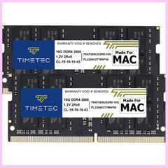 Timetec Hynix IC Mac用 DDR4 SODIMM 2666MHZ Apple専用増設メモリ