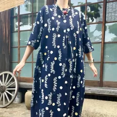 着物リメイク【ロールカラーのワンピース】実寸大型紙