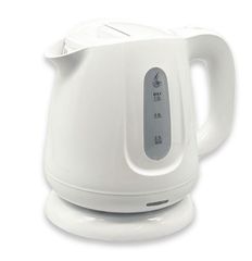 ヒロコーポレーション ヒロ・コーポレーション 中身が見やすい 電気ケトル 保証付き 空焚き防止機能付き 1.0L スーパーコンパクト ホワイト HKM-100WH