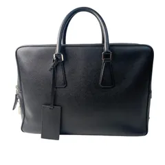 【極美品】PRADA ブラック サフィアーノ ショルダーハンドバッグ 関税込 国内発 PRADA スモール サフィアーノレザー ハンドバッグ
