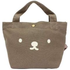 miffy ボリスフェイスブラウン ミニトート トートバッグ
